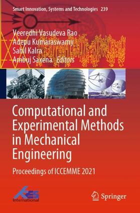 Rao / Saxena / Kumaraswamy |  Computational and Experimental Methods in Mechanical Engineering | Buch |  Sack Fachmedien