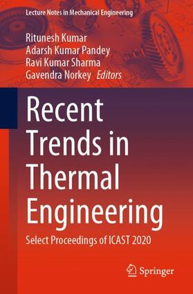 Kumar / Norkey / Pandey |  Recent Trends in Thermal Engineering | Buch |  Sack Fachmedien