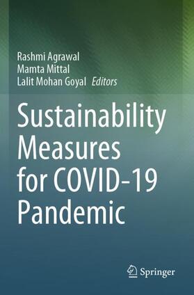 Agrawal / Goyal / Mittal |  Sustainability Measures for COVID-19 Pandemic | Buch |  Sack Fachmedien