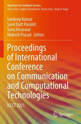 Kumar / Prasad / Purohit |  Proceedings of International Conference on Communication and Computational Technologies | Buch |  Sack Fachmedien