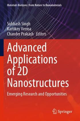 Singh / Prakash / Verma |  Advanced Applications of 2D Nanostructures | Buch |  Sack Fachmedien