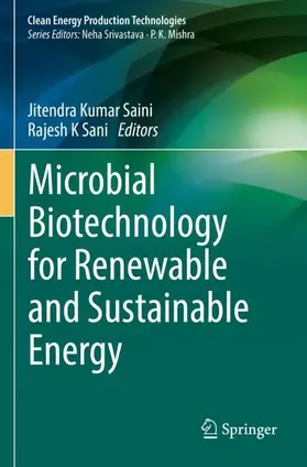 Sani / Saini |  Microbial Biotechnology for Renewable and Sustainable Energy | Buch |  Sack Fachmedien