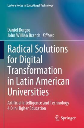 Branch / Burgos |  Radical Solutions for Digital Transformation in Latin American Universities | Buch |  Sack Fachmedien