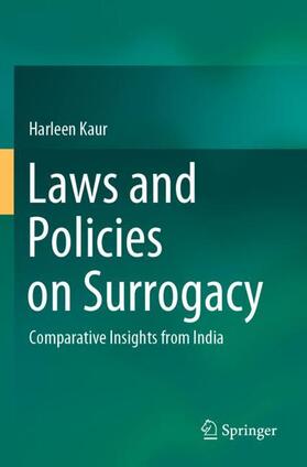 Kaur |  Laws and Policies on Surrogacy | Buch |  Sack Fachmedien