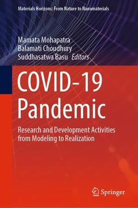 Mohapatra / Basu / Choudhury |  COVID-19 Pandemic | Buch |  Sack Fachmedien