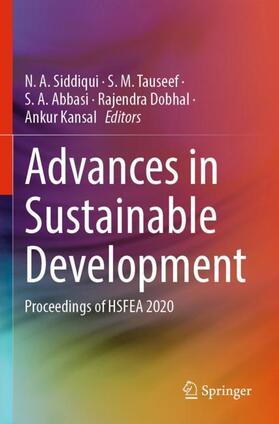 Siddiqui / Tauseef / Kansal |  Advances in Sustainable Development | Buch |  Sack Fachmedien