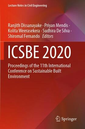 Dissanayake / Mendis / Fernando |  ICSBE 2020 | Buch |  Sack Fachmedien