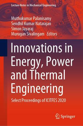 Palanisamy / Natarajan / Jayaraj |  Innovations in Energy, Power and Thermal Engineering | eBook | Sack Fachmedien