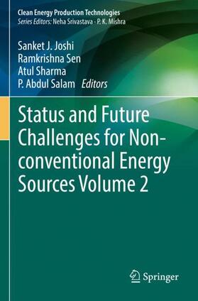 Joshi / Salam / Sen |  Status and Future Challenges for Non-conventional Energy Sources Volume 2 | Buch |  Sack Fachmedien