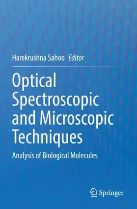 Sahoo |  Optical Spectroscopic and Microscopic Techniques | Buch |  Sack Fachmedien