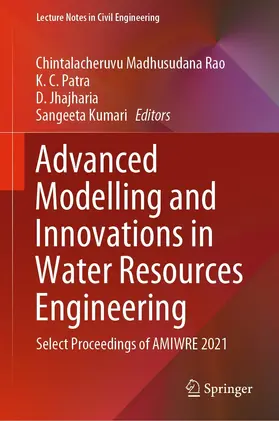 Rao / Patra / Jhajharia |  Advanced Modelling and Innovations in Water Resources Engineering | eBook | Sack Fachmedien