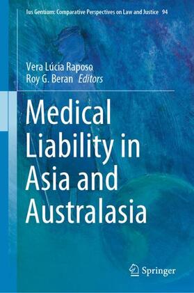 Beran / Raposo | Medical Liability in Asia and Australasia | Buch | 978-981-16-4854-0 | sack.de