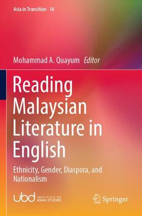 Quayum |  Reading Malaysian Literature in English | Buch |  Sack Fachmedien