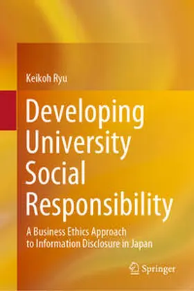 Ryu |  Developing University Social Responsibility | eBook | Sack Fachmedien