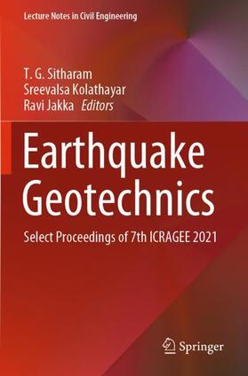 Sitharam / Jakka / Kolathayar |  Earthquake Geotechnics | Buch |  Sack Fachmedien