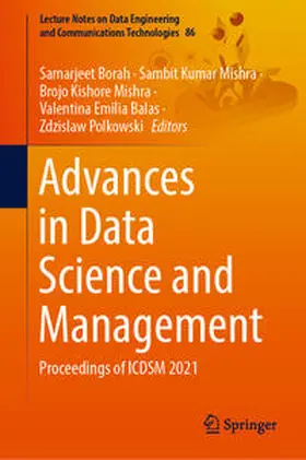 Borah / Mishra / Balas |  Advances in Data Science and Management | eBook | Sack Fachmedien