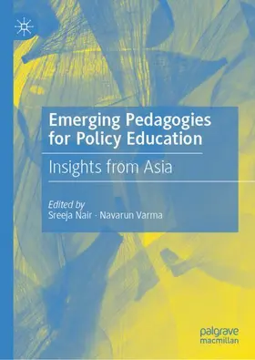 Varma / Nair |  Emerging Pedagogies for Policy Education | Buch |  Sack Fachmedien