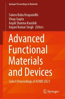 Krupanidhi / Singh / Gupta |  Advanced Functional Materials and Devices | Buch |  Sack Fachmedien