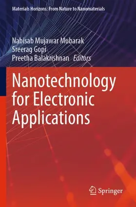 Mubarak / Balakrishnan / Gopi |  Nanotechnology for Electronic Applications | Buch |  Sack Fachmedien