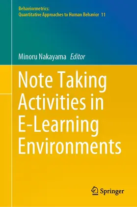 Nakayama |  Note Taking Activities in E-Learning Environments | eBook | Sack Fachmedien