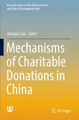 Gao |  Mechanisms of Charitable Donations in China | Buch |  Sack Fachmedien