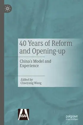 Wang |  40 Years of Reform and Opening-up | eBook | Sack Fachmedien