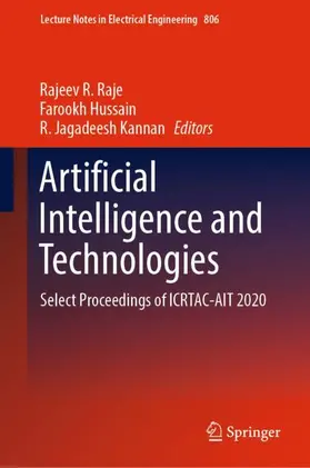 Raje / Kannan / Hussain |  Artificial Intelligence and Technologies | Buch |  Sack Fachmedien