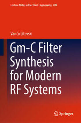 Litovski |  Gm-C Filter Synthesis for Modern RF Systems | eBook | Sack Fachmedien