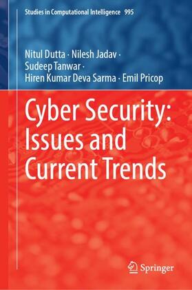 Dutta / Jadav / Pricop |  Cyber Security: Issues and Current Trends | Buch |  Sack Fachmedien