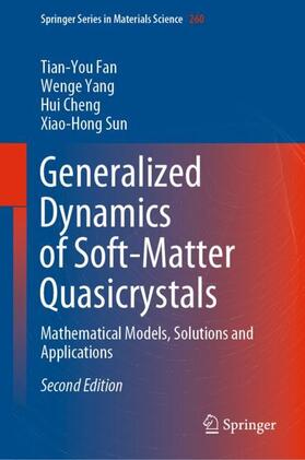 Fan / Sun / Yang |  Generalized Dynamics of Soft-Matter Quasicrystals | Buch |  Sack Fachmedien