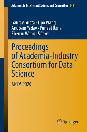 Gupta / Wang / Yadav | Proceedings of Academia-Industry Consortium for Data Science | E-Book | sack.de