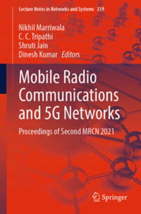 Marriwala / Tripathi / Jain |  Mobile Radio Communications and 5G Networks | eBook | Sack Fachmedien