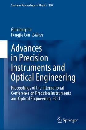 Cen / Liu |  Advances in Precision Instruments and Optical Engineering | Buch |  Sack Fachmedien