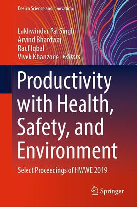 Singh / Bhardwaj / Iqbal |  Productivity with Health, Safety, and Environment | eBook | Sack Fachmedien