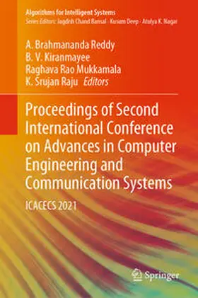 Reddy / Kiranmayee / Mukkamala |  Proceedings of Second International Conference on Advances in Computer Engineering and Communication Systems | eBook | Sack Fachmedien