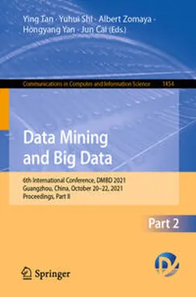 Tan / Shi / Zomaya |  Data Mining and Big Data | eBook | Sack Fachmedien