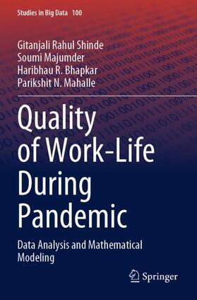 Shinde / Mahalle / Majumder |  Quality of Work-Life During Pandemic | Buch |  Sack Fachmedien