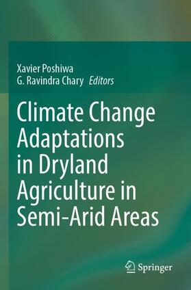 Ravindra Chary / Poshiwa |  Climate Change Adaptations in Dryland Agriculture in Semi-Arid Areas | Buch |  Sack Fachmedien
