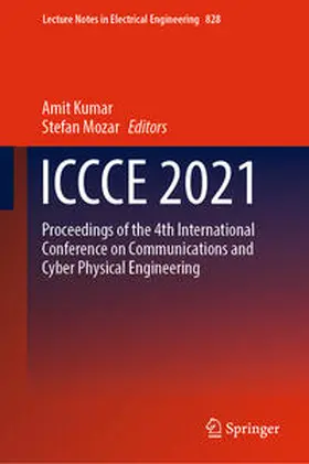 Kumar / Mozar |  ICCCE 2021 | eBook | Sack Fachmedien