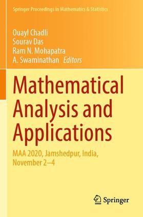 Chadli / Swaminathan / Das |  Mathematical Analysis and Applications | Buch |  Sack Fachmedien