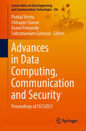 Verma / Charan / Fernando |  Advances in Data Computing, Communication and Security | eBook | Sack Fachmedien