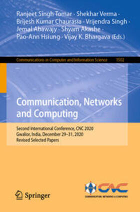 Tomar / Verma / Chaurasia |  Communication, Networks and Computing | eBook | Sack Fachmedien