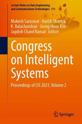 Saraswat / Sharma / Bansal |  Congress on Intelligent Systems | Buch |  Sack Fachmedien