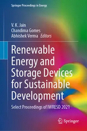 Jain / Gomes / Verma |  Renewable Energy and Storage Devices for Sustainable Development | eBook | Sack Fachmedien