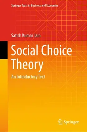 Jain |  Social Choice Theory | Buch |  Sack Fachmedien