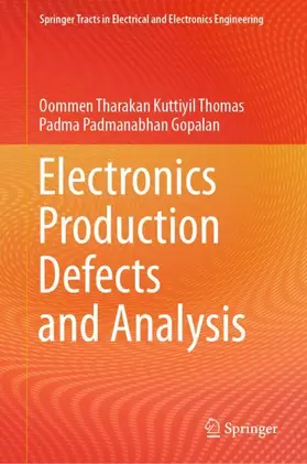 Gopalan / Kuttiyil Thomas |  Electronics Production Defects and Analysis | Buch |  Sack Fachmedien