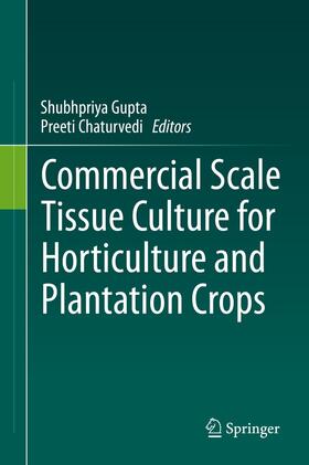 Gupta / Chaturvedi |  Commercial Scale Tissue Culture for Horticulture and Plantation Crops | eBook | Sack Fachmedien