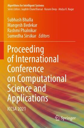 Bhalla / Sirsikar / Bedekar |  Proceeding of International Conference on Computational Science and Applications | Buch |  Sack Fachmedien