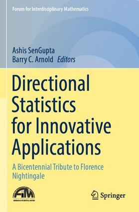 Arnold / SenGupta |  Directional Statistics for Innovative Applications | Buch |  Sack Fachmedien
