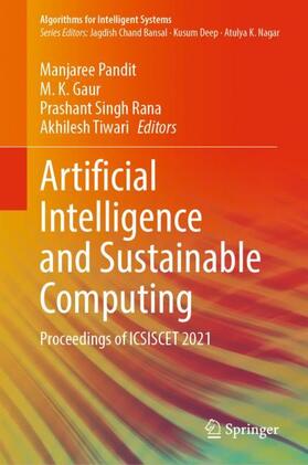 Pandit / Tiwari / Gaur |  Artificial Intelligence and Sustainable Computing | Buch |  Sack Fachmedien